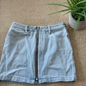 Kendall & Kylie mini Jean skirt